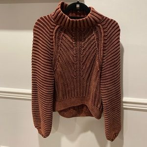 Free People Sweetheart Mock Neck Sweater